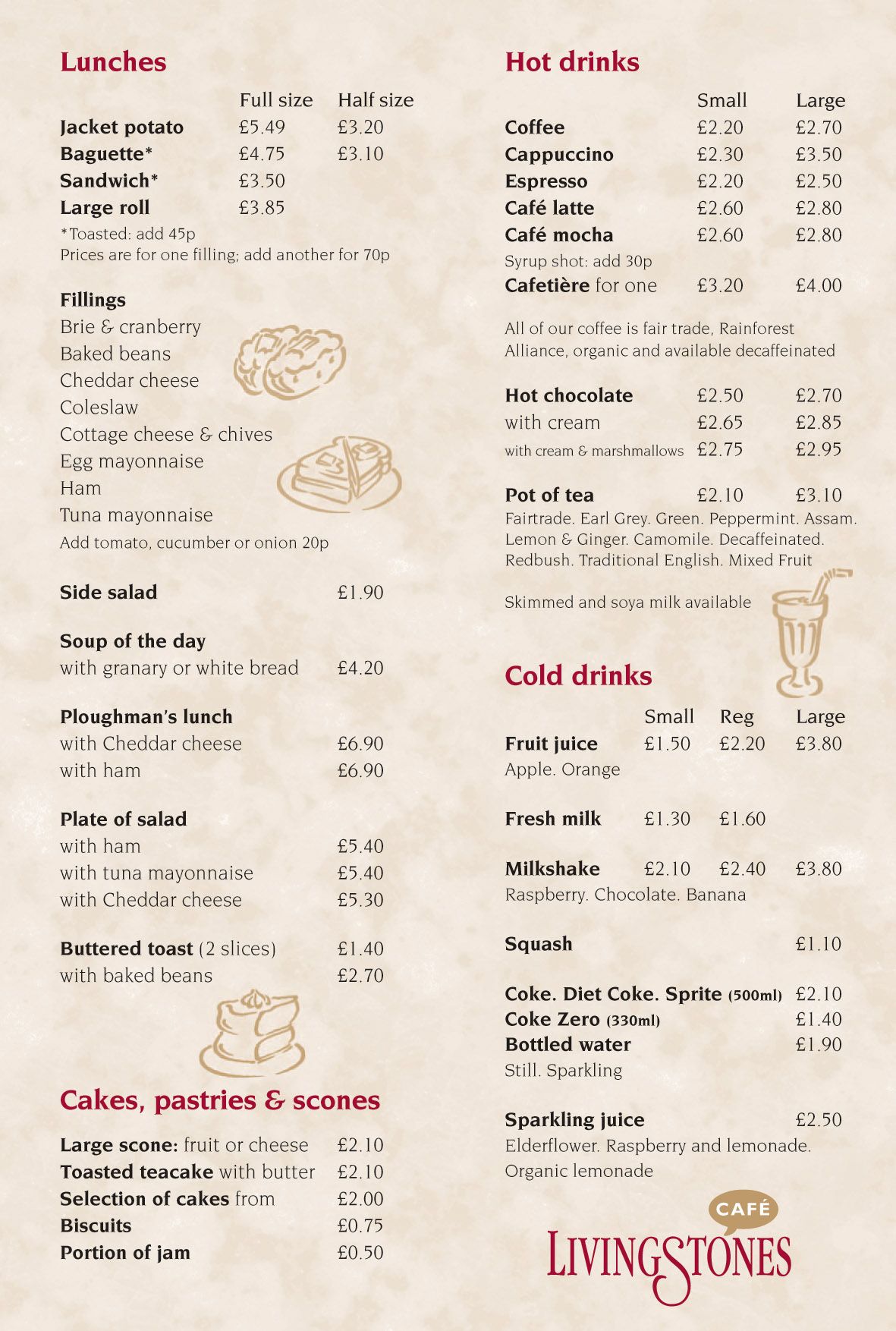 Menu2 LivingStoens October 201